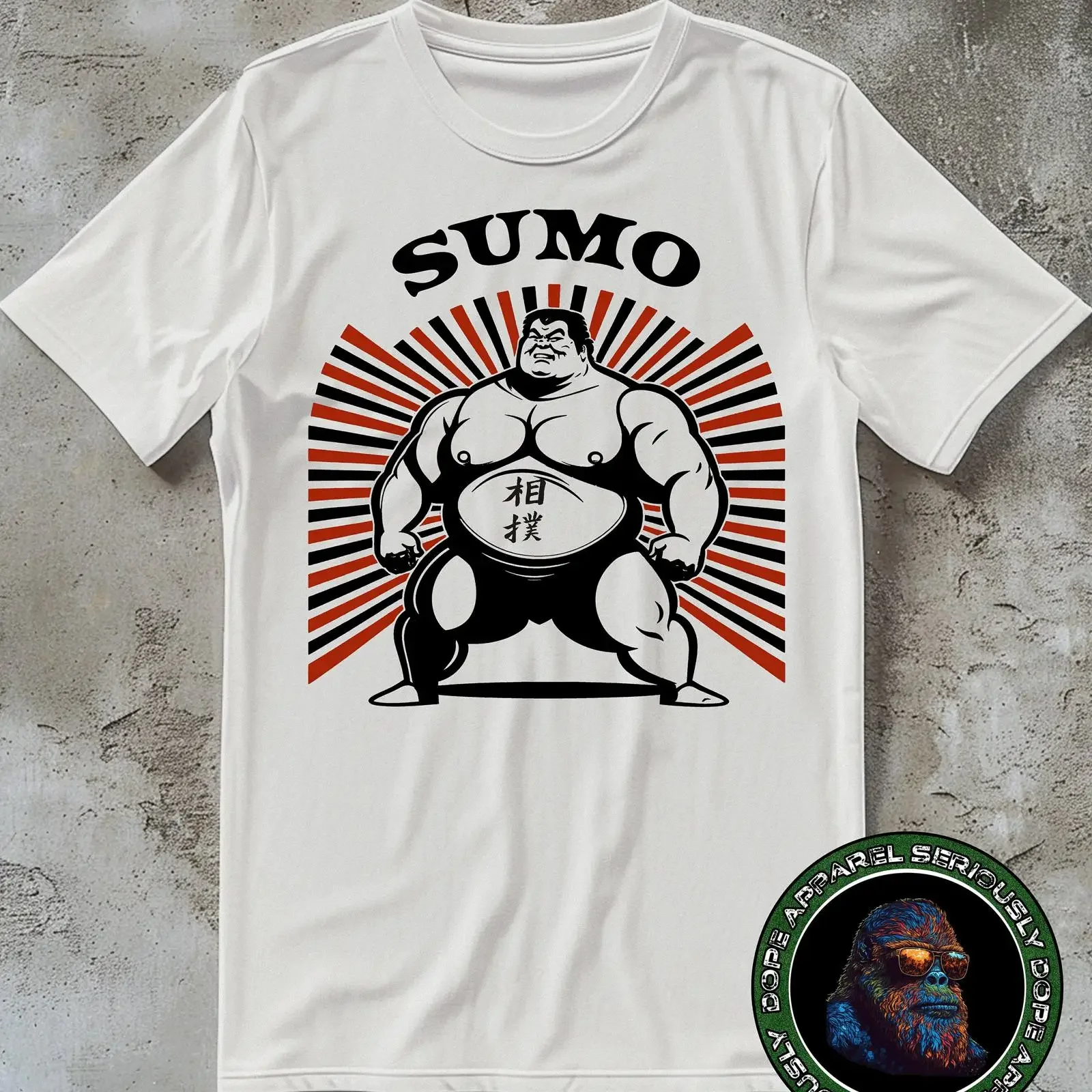 Vintage Japanese Sumo Wrestling T Shirt Retro Culture Fight Casual vintage Washed Comfortable designer clothes homme graphic