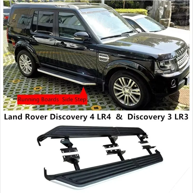 For Land Rover Discovery 4 LR4 & Discovery 3 LR3 Running Boards Side Step Bar Pedals High Quality Nerf Bars Accessories