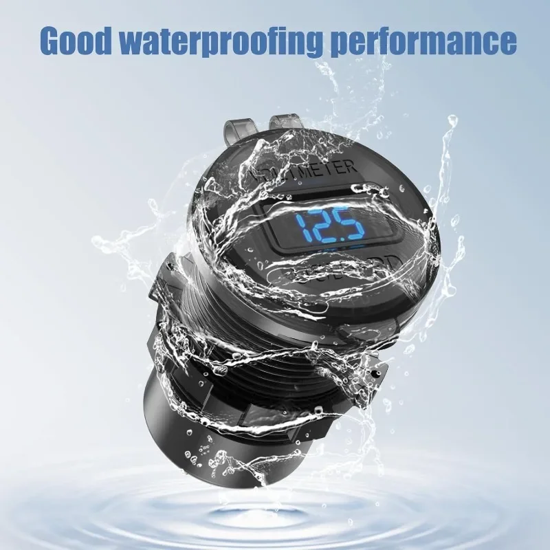 Ładowarka samochodowa Amazon Bestseller z przełącznikiem, szybka ładowarka wieloportowa do modyfikacji samochodów