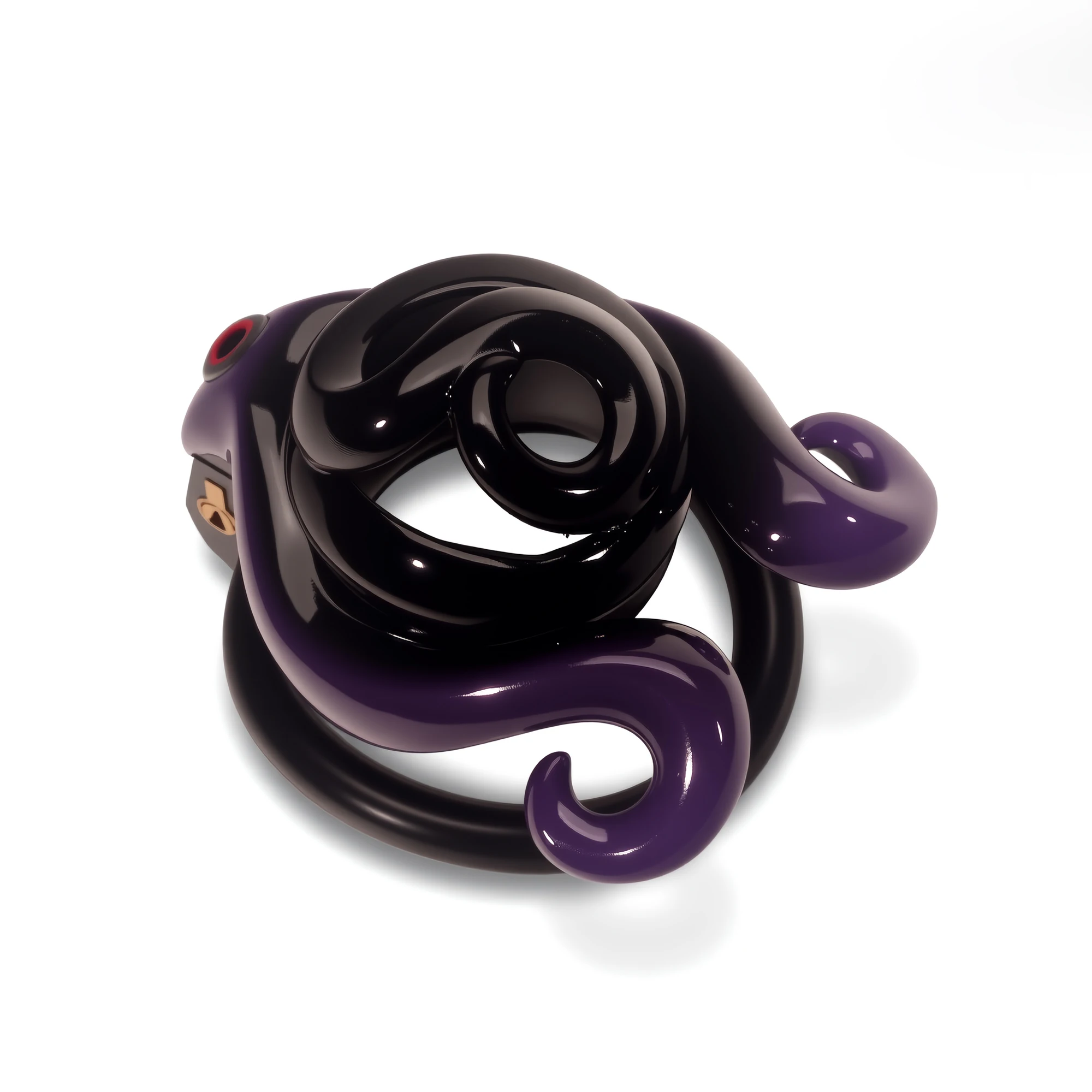 Octopus Tentacle Male Chastity Cage Discreet Sissy Femboy CB Lock Chastity Device Penis Ring Sex Toy - view 5