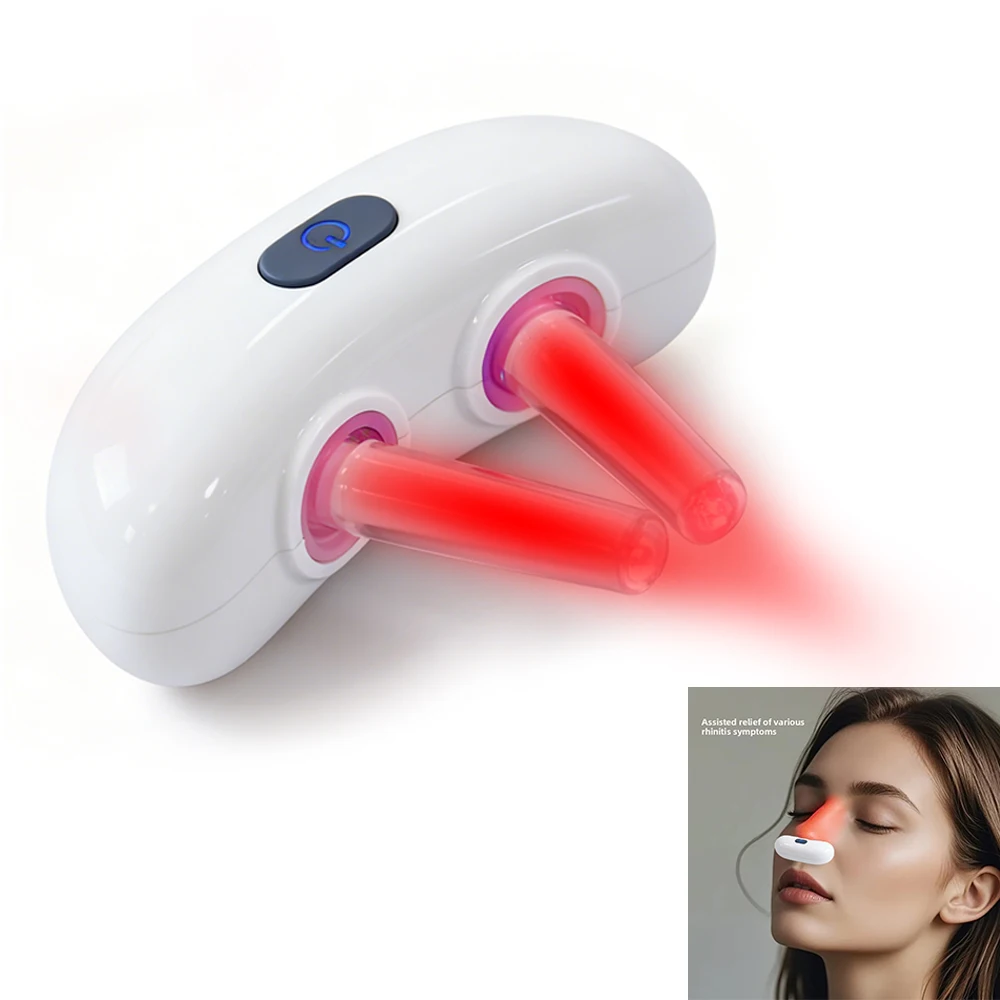 

Nasal Red Light Device Allergy & Sinus Chronic Rhinitis / Itchy / Runny Nose Care Portable Rechargeable Health Care Nasal Device