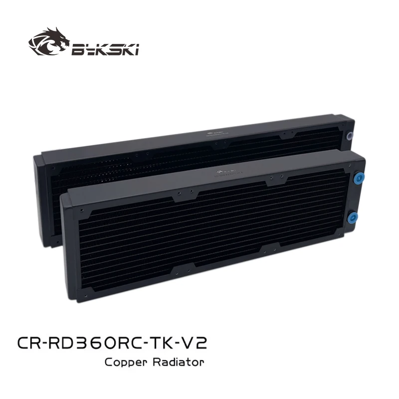 

Высокопроизводительный медный радиатор BYKSKI CR-RD480RC-TK-V2 толщиной 40 мм, 360x480 мм, для водяного охлаждения с вентилятором 120 мм