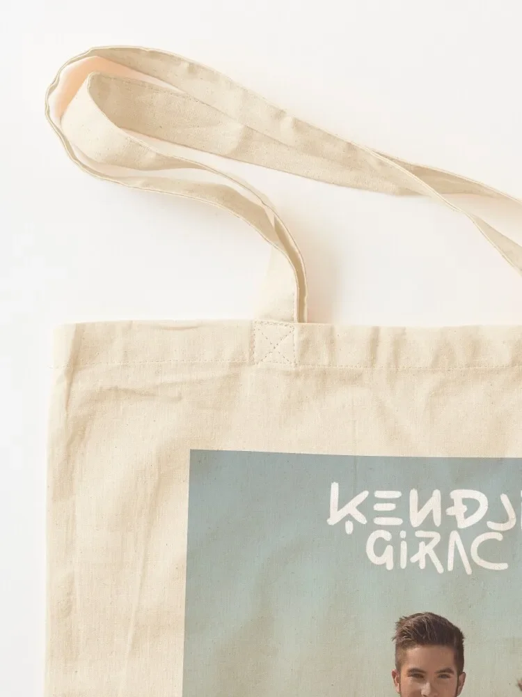 Kendji Girac Tote Bag กระเป๋าผ้าแคนวาส กระเป๋าผ้าแคนวาส eco bag พับได้