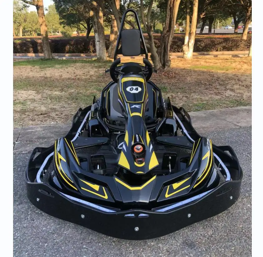 

Cheap HLF BS-10 Electric Racing Go Kart 52v 36V 8ah 14ah Lithium Battery 25-60KM/H 300KGS Load Capacity Outdoor Durable Tube
