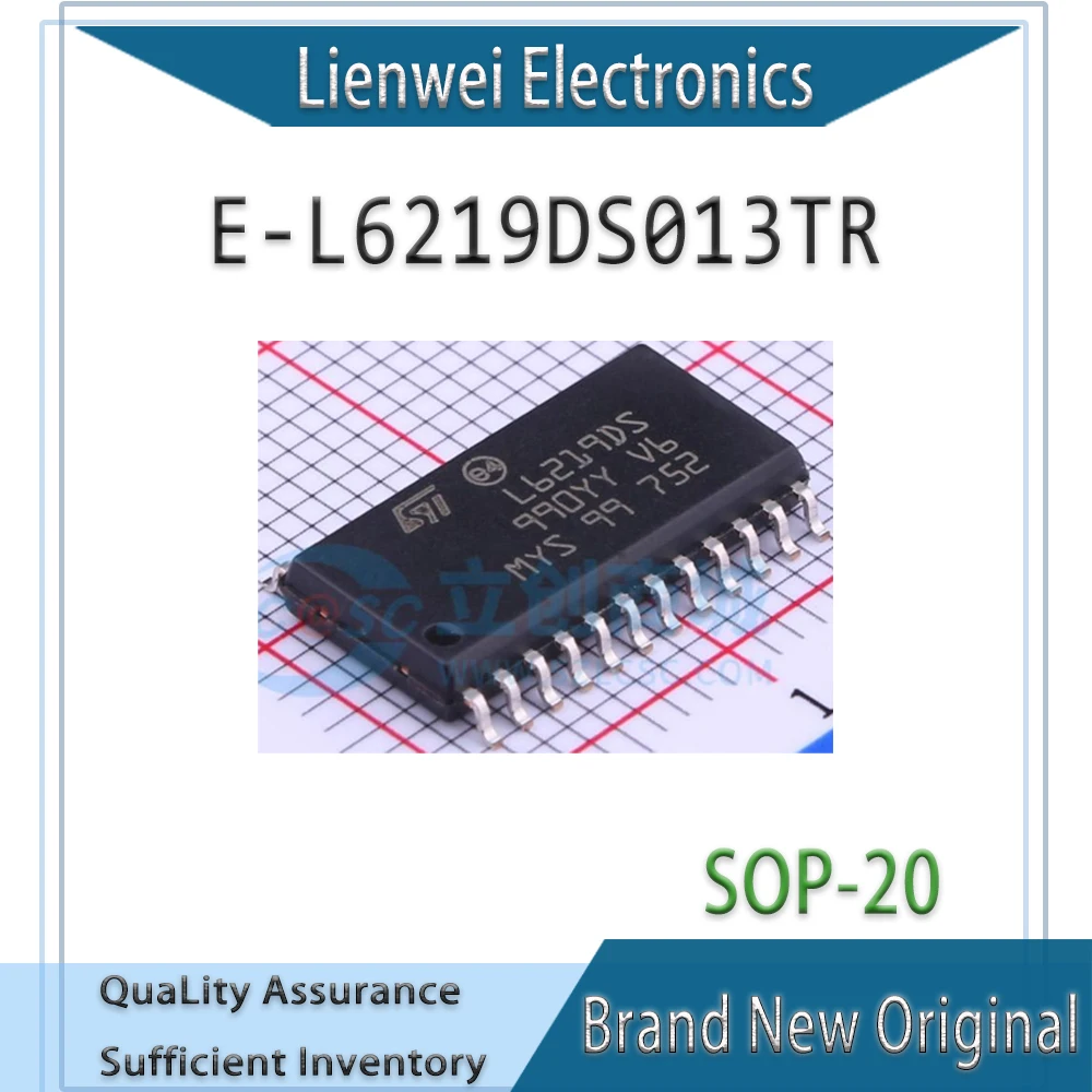 

100% New Original E-L6219DS013TR L6219DS L6219DS013TR L6219 IC Chipset SOP-20