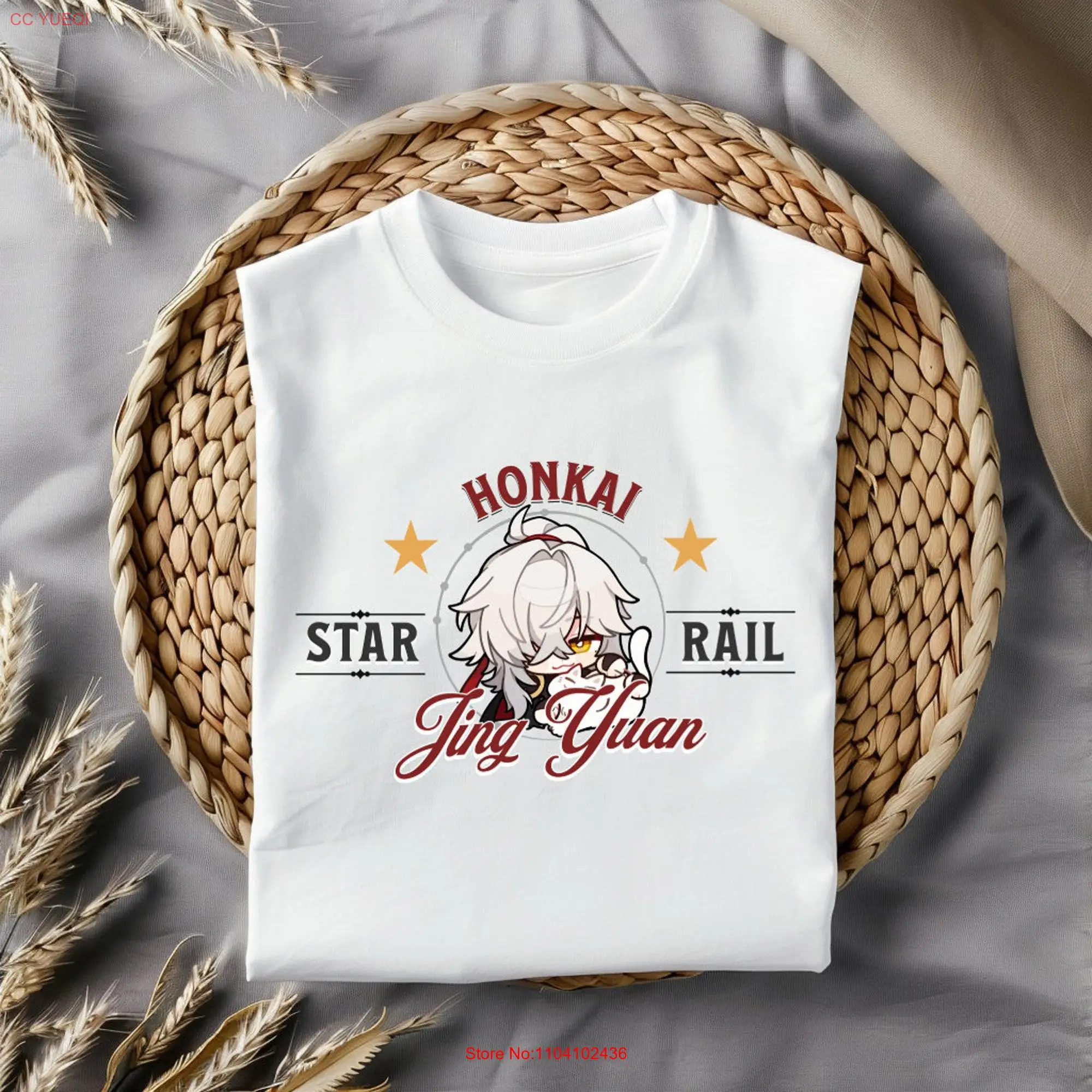 Jing Yuan Themed Honkai Star Rail T Shirt Premium Quality Apparel with Stunning Designs Perfect for Gamers Anime Enthusiasts