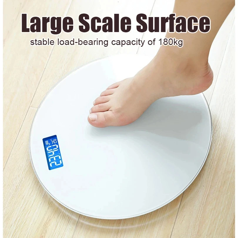 Digital Smart Bathroom Body Weight Scale With Led Display_voghion.com
