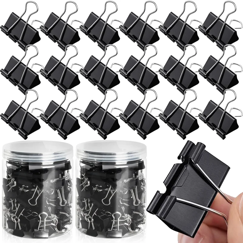 Home Security Letters - Heavy-Duty Binder Clips Metal Small Notes
