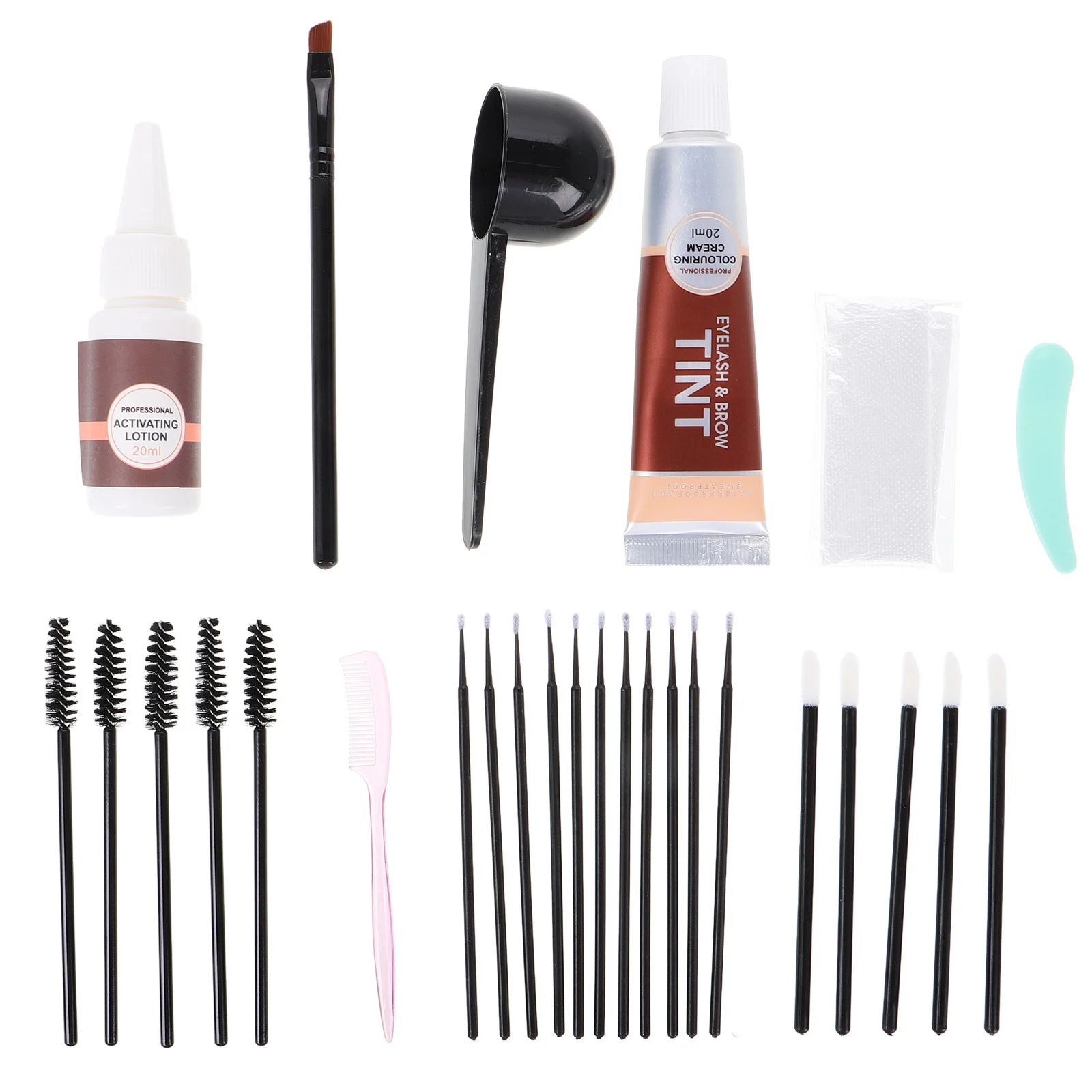 

1Set Eyebrow Makeup Kit Dark Brown Long Wearing Waterproof Brow Soap and Gel DIY Eyebrow Coloring Set for All Day Wear