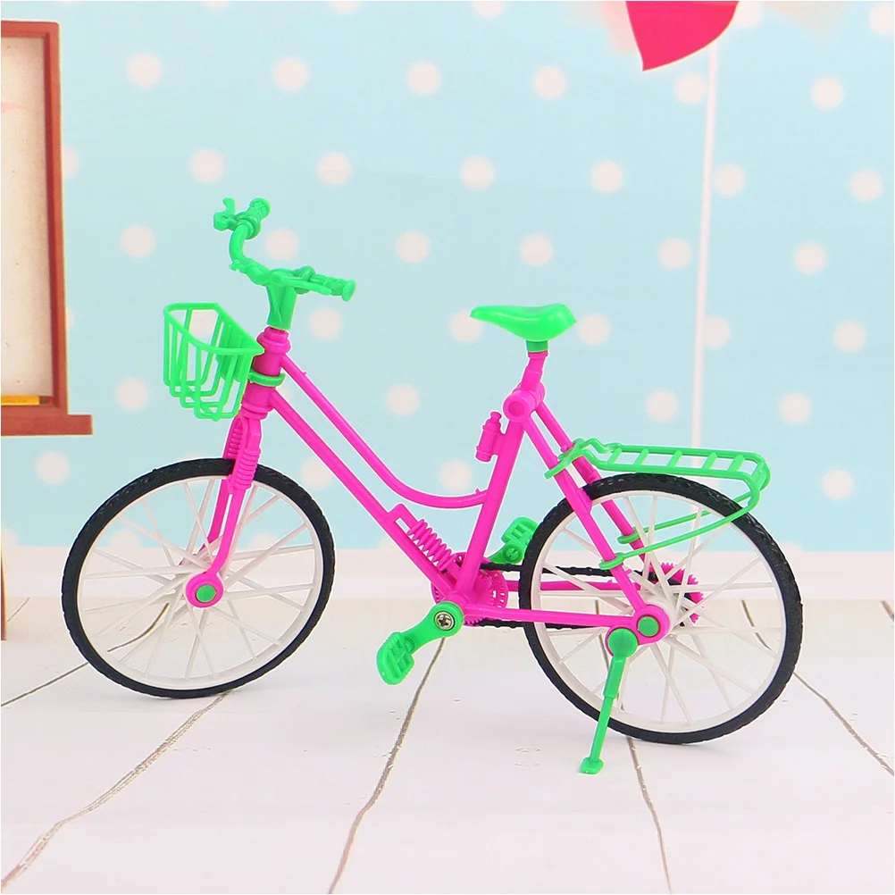 

Sculpture Simulated Large Bicycle Baby Girls Bike Plastic Kids Playing House Prop