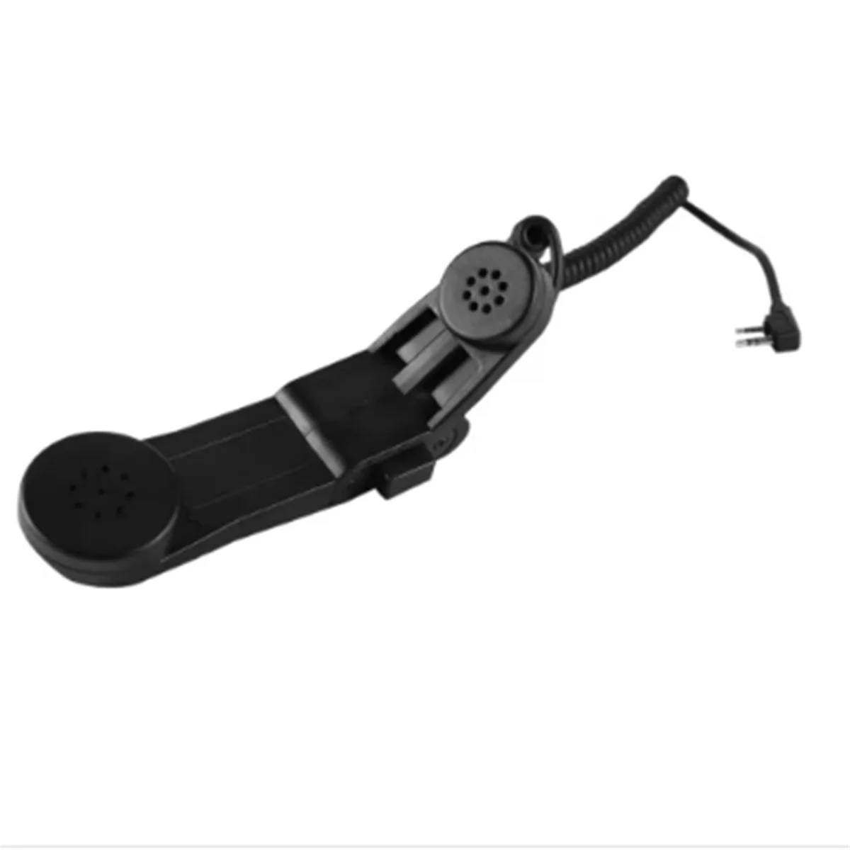 2Pin K-Type Army Retro Telephone Shoulder PTT Mic Microphone for Kenwood Baofeng UV-5R BF-888s Puxing TYT HYT Radio