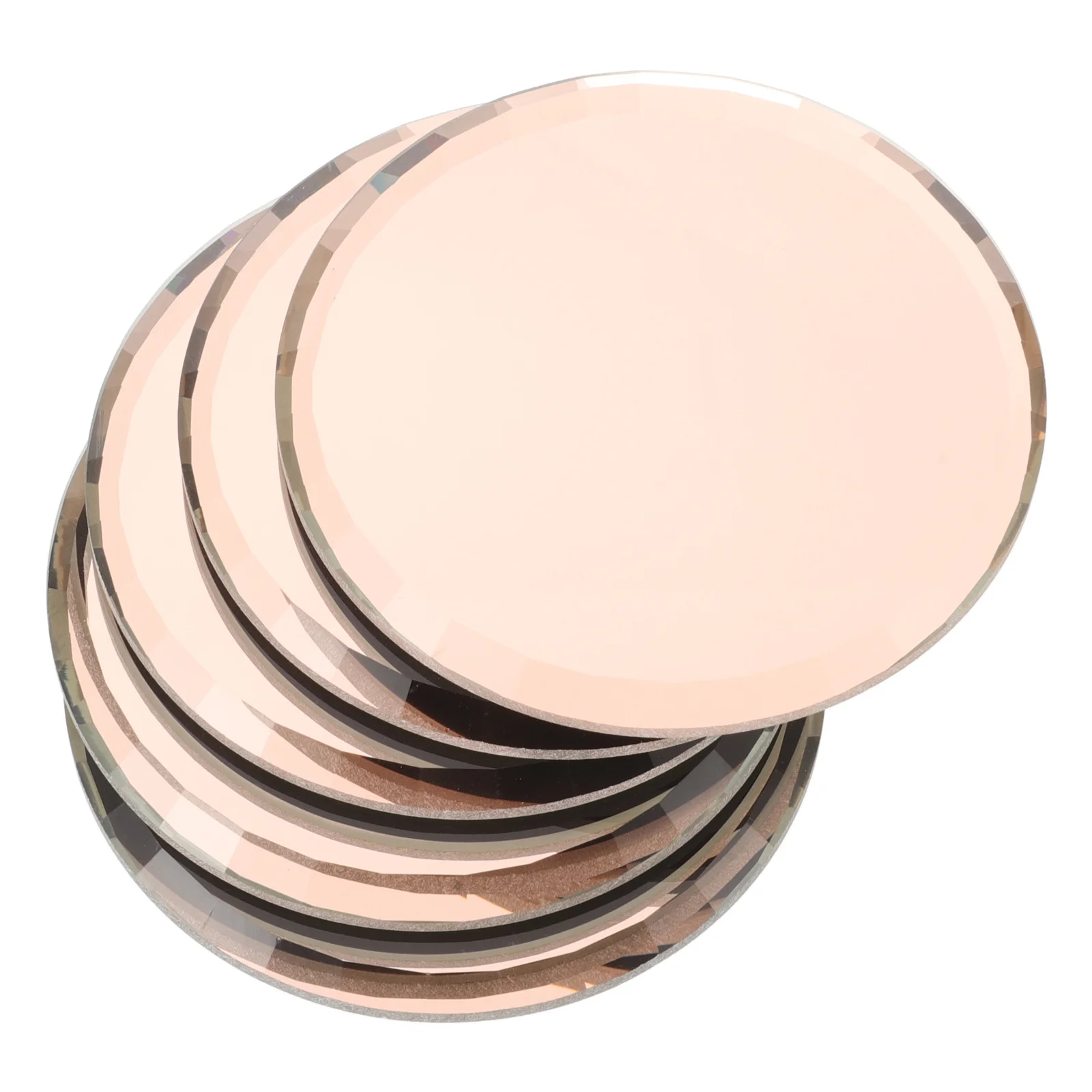 

5Pcs Eyelash Extension Holder Smooth Surface Round Tray Precision Organizer Decorative Color for Professional Use and Efficiency