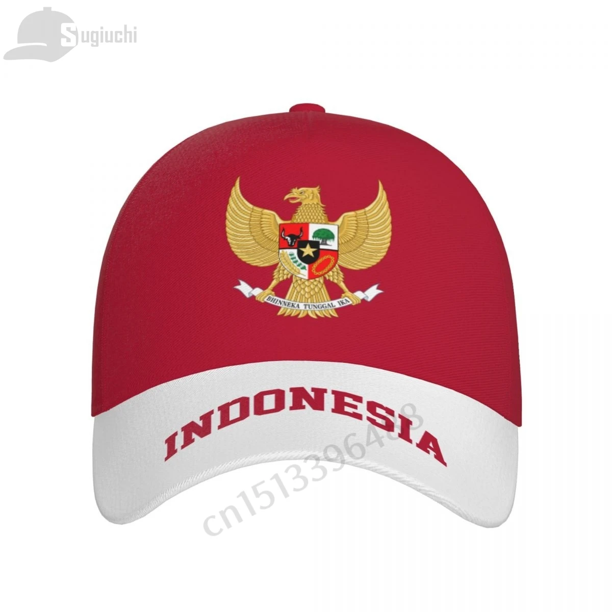 

2025 Indonesia 3D Soccer Hats Sun Baseball Cap Breathable Adjustable Men Women Outdoor Fishing Hat