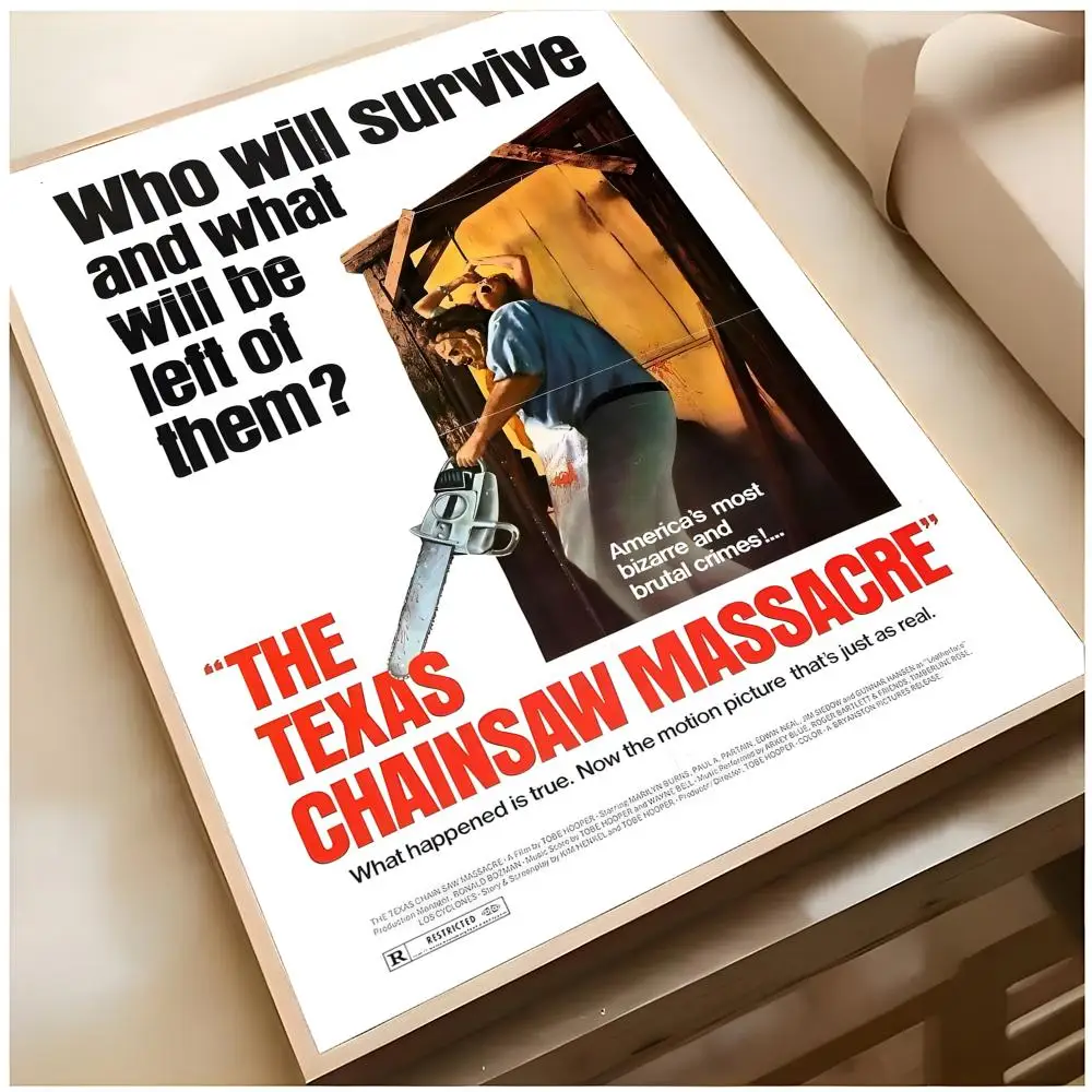 movie classic T-The Texas Chainsaw Massacre Poster Top-tier Indoor Bar Decor Art & Household Decoration Presents