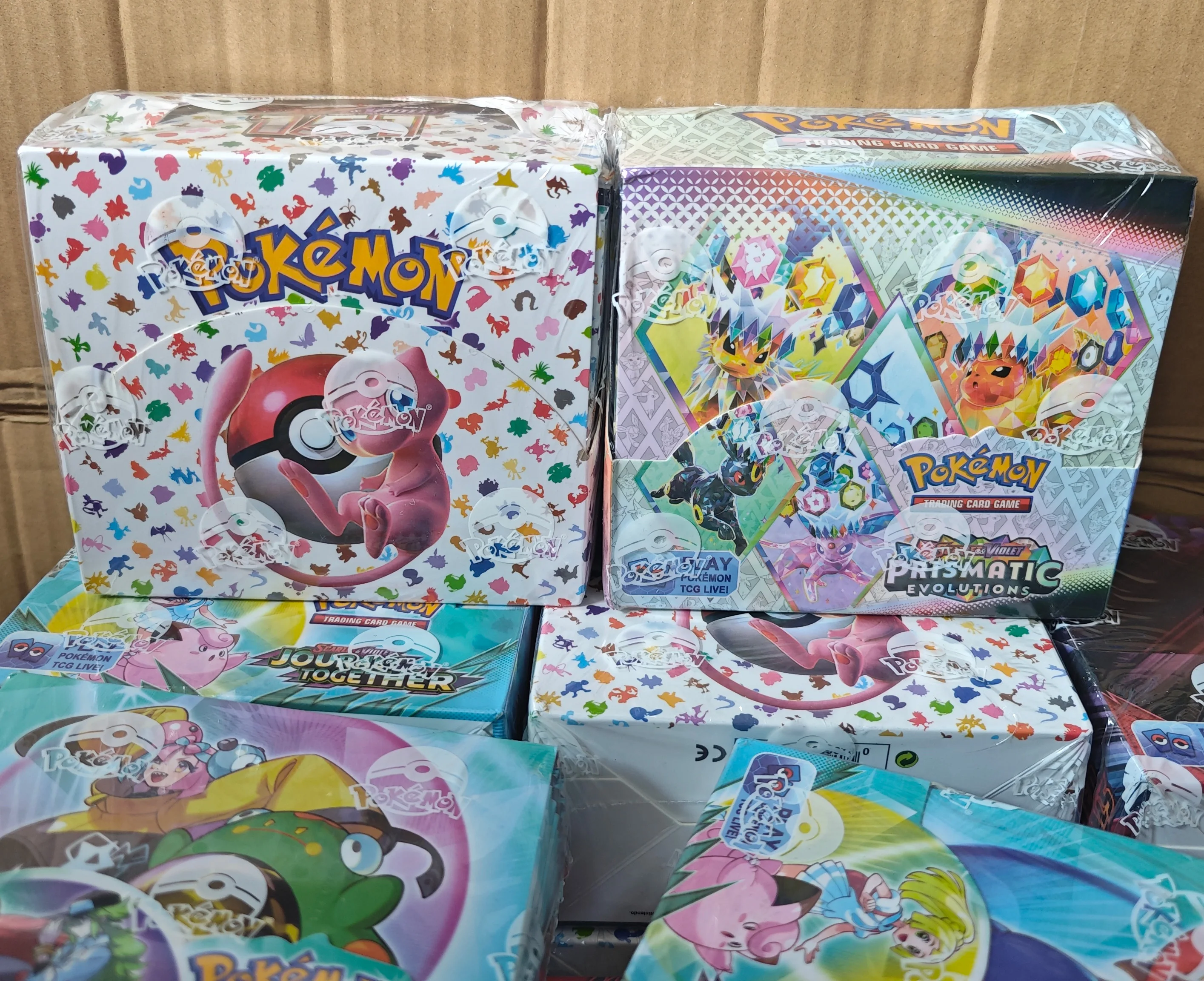 360 قطعة بطاقة البوكيمون المكانة للمنافسين التأثيرات المنشورية تاج ممتاز 151 الترا بريزم الإنجليزية الداعم بطاقة معاملات المعركة