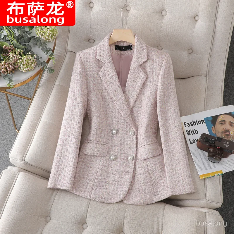 새로운 스타일리시 패션 정장 캐주얼 여성용 긴팔 프로페셔널 블레이저 포멀 재킷 워크웨어8227