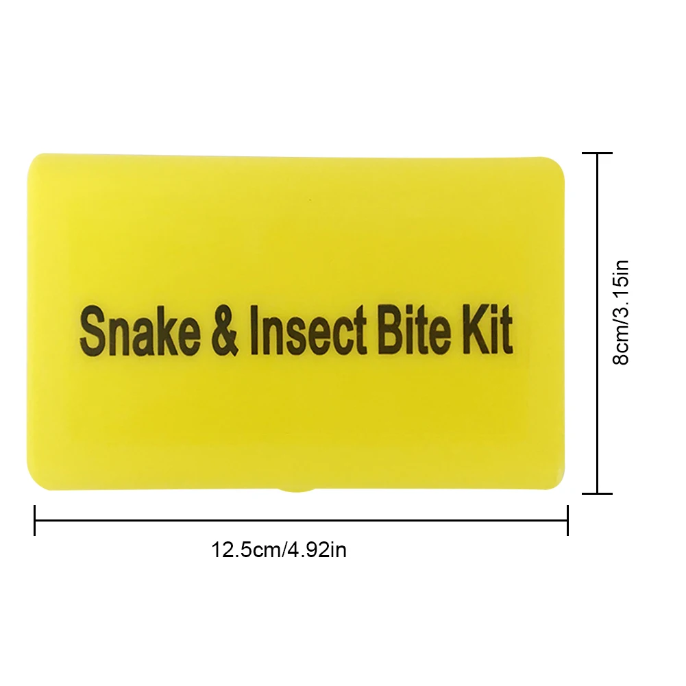 Insect Bite Vacuum Extractor Wild Venomous Bee Mosquito Bee Bite Vacuum Suction Pump Camping Hiking First Aid Safety Tool