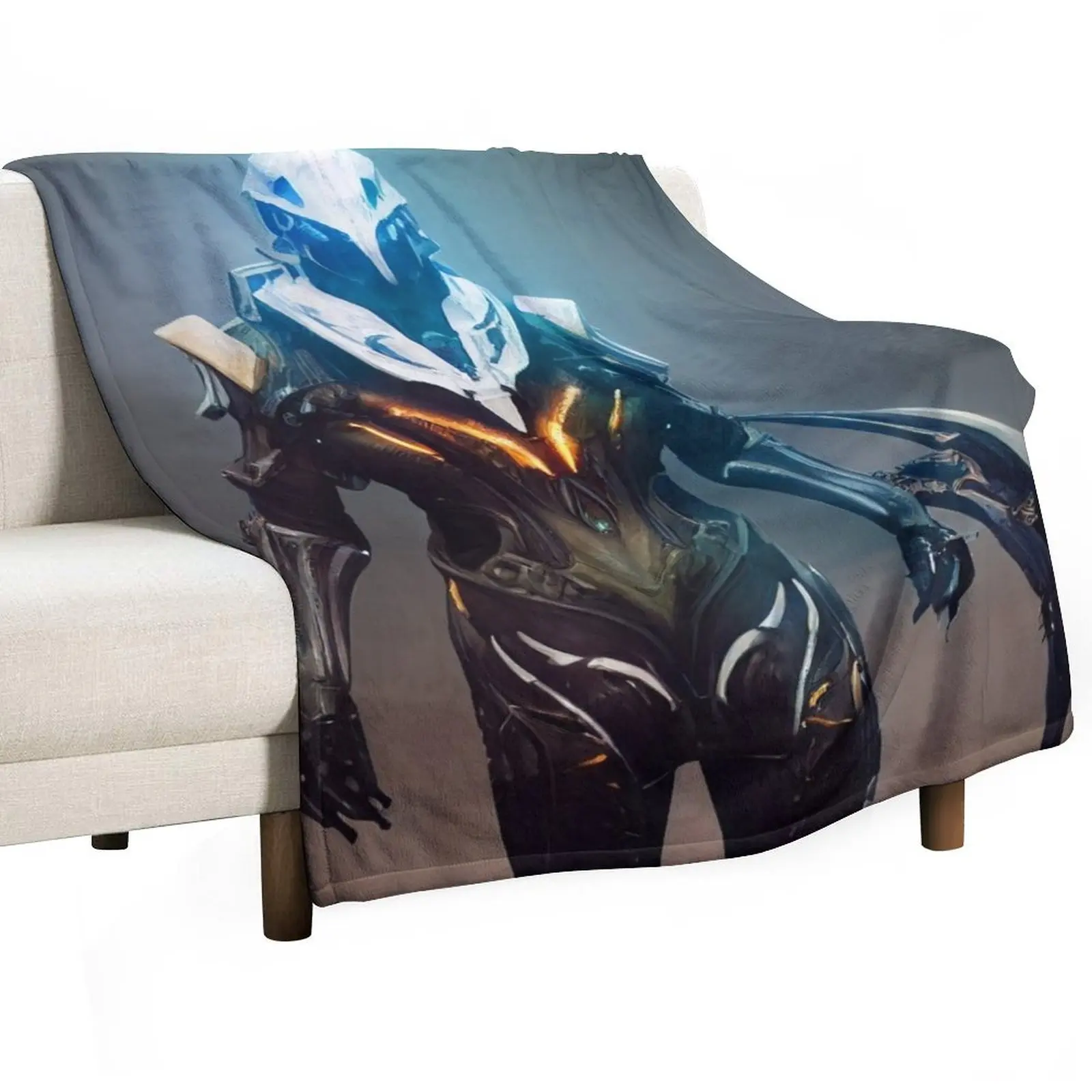 

warframe Throw Blanket Thins Plaid on the sofa Luxury Thicken for babies Blankets