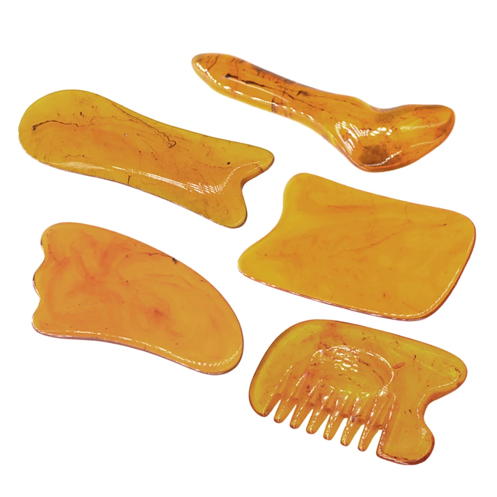 

Набор для массажа Гуаша: доска из натуральной смолы и пчелиного воска, инструмент для красоты лица, расслабляющий массажер для шеи, лица, плеч, ног и стоп