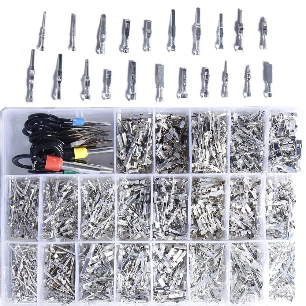 

1/1.5/1.8/2.2/2.8/3.5mm terminal car pin connector wire disassembly plug male and female crimping pin disassembly tool docking