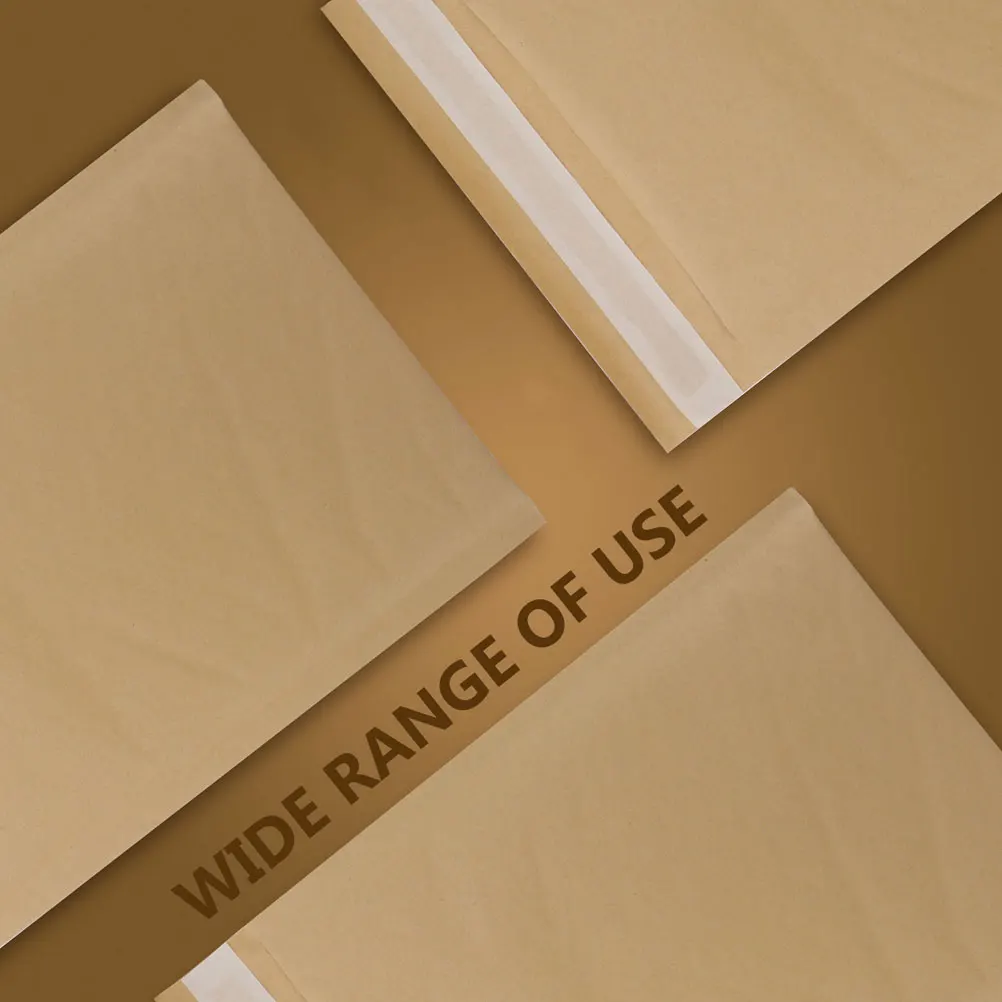 

High Strength Super Adhesive Kraft Paper Bubble Envelope Self Sealing Shipping Mailer Logistics Bag Package Folder 30pcs