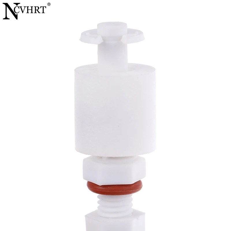 1 pz PP interruttore a sfera galleggiante sensore di livello dell'acqua liquida interruttore a galleggiante orizzontale verso il basso
