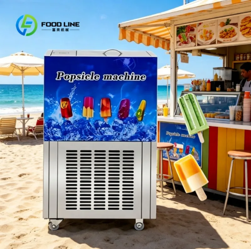 

Commercial Popsicle Maker Machine with Multi Slot Stainless Steel System for Cafes Restaurants Dessert Shops