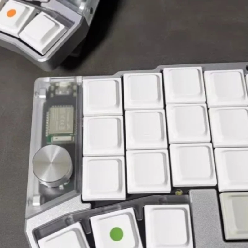 

Minimalist LAK engraved keycap set PC material 75 series mechanical keyboard keycaps suitable for cross core low shaft