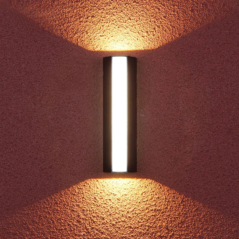 Imagem -05 - Outdoor Impermeável Led Wall Lamp Iluminação Varanda Varanda Jardim Banheiro Corredor Ip65