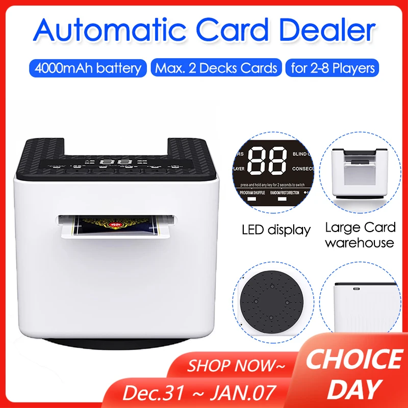 360°-rotating-automatic-card-dealer-playing-cards-dispenser-smart-electric-poker-dealing-tool-4000mah-rechargeable-for-party