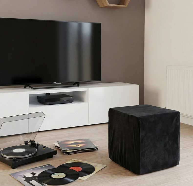 

Dust Protective Cover Dust Cover Suitable for 12-inch records and can store up to 50 12-inch records