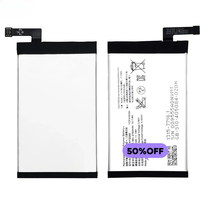 SNYSQ68 for Sony Xperia10/I3113/I3123/I4113/I4193 Mobile Phone Battery High Quality  Replacement Bateria Grade A Cell with Tools