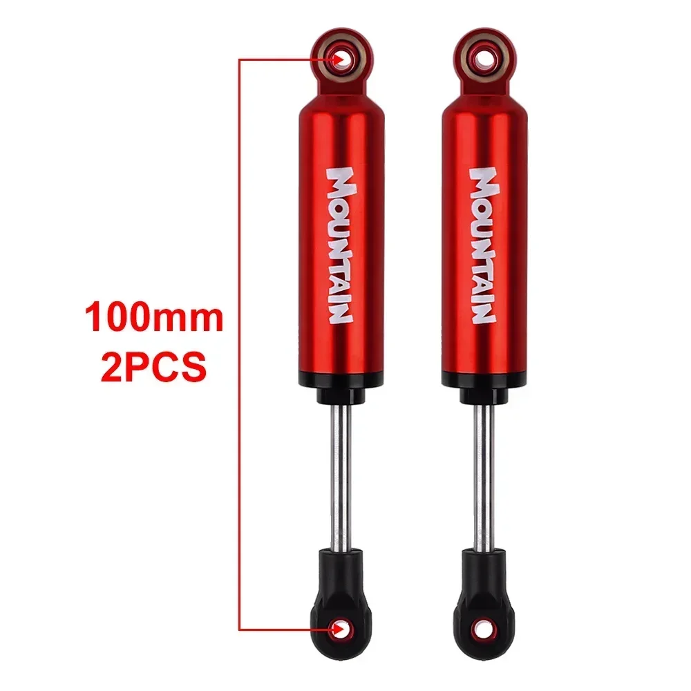 INJORA Ingebouwde Lente Schokdemper 90/100/110/120mm Demper Voor 1/10 RC Crawler auto Axiale SCX10 90046 Capra Redcat Gen8