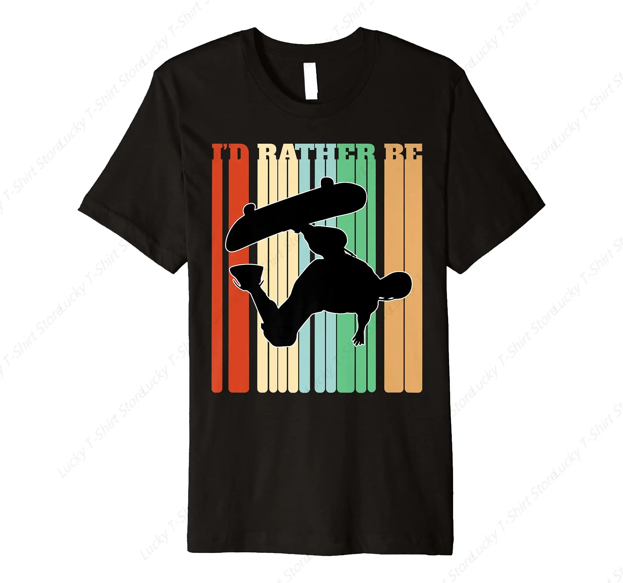 Skateboarder Retro Vintage T-Shirt Skateboarding Tee