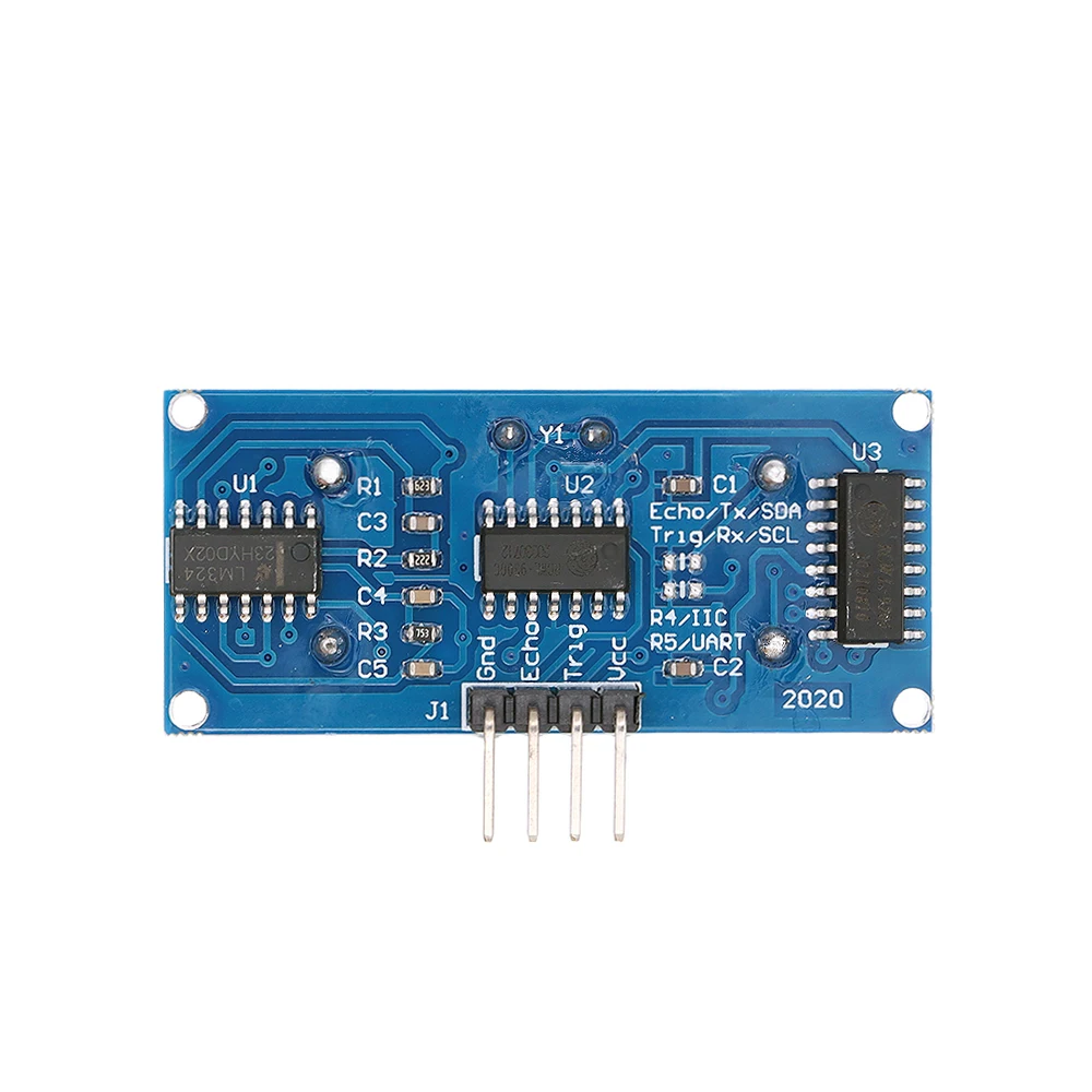 3PCs HC-SR04 Distance Measuring Transducer Sensor Detector Ranging Smart Car Ultrasonic Module