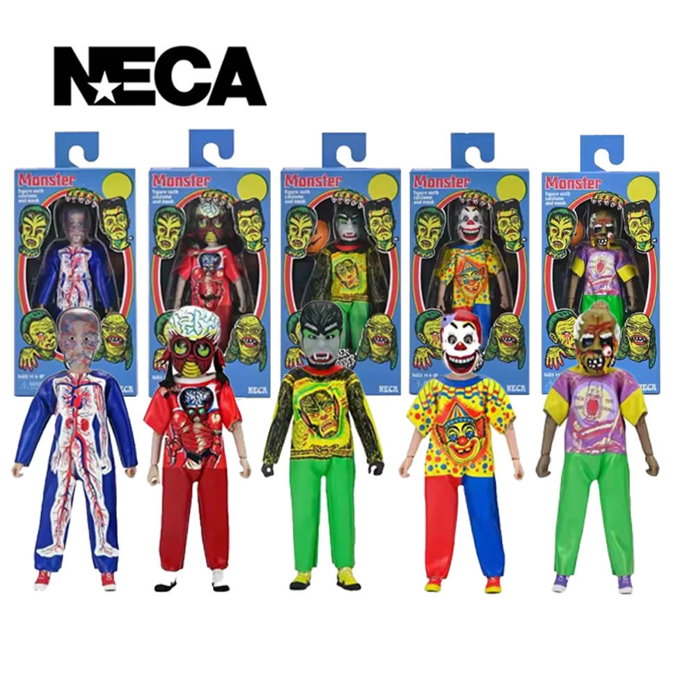 

NECA Ben Cooper Costume Kids Collection Clown 6 inches Action Figure Metaluna Mutant Spooky Monster Visible Man Wolfman