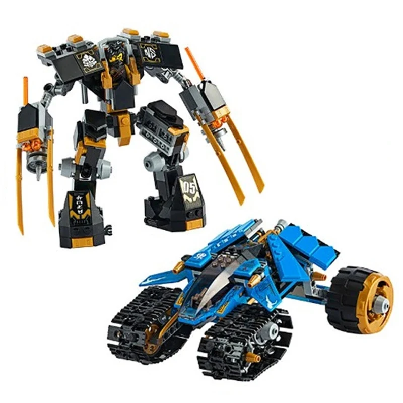 Image of Thunder Raider Temple Ultra Golden Dragon Bausteine Ziegel Spielzeug als Weihnachtsgeschenk
