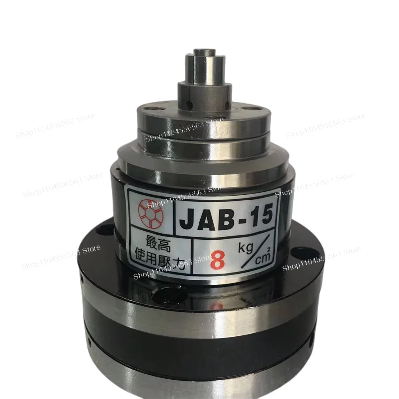 

«Пневматический патрон JAB-15 — полый поворотный привод с внутренним/внешним захватом (гидравлическая совместимость)