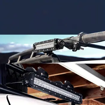 2ks montážní držák pro silniční světla, hliníkové sady svorek na vodorovnou lištu 1/1,5/1,75/2 palce, svorky na rolovací klec pro čtyřkolky a UTV 10 nejlepší prodej 1palcové trubkové objímky - №8