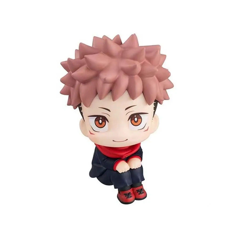 Jujutsu Kaisen Figures Anime Satoru Gojo Itadori Yuji Megumi Sitting Position Doll Model Action Figure Toys For Kids Gift