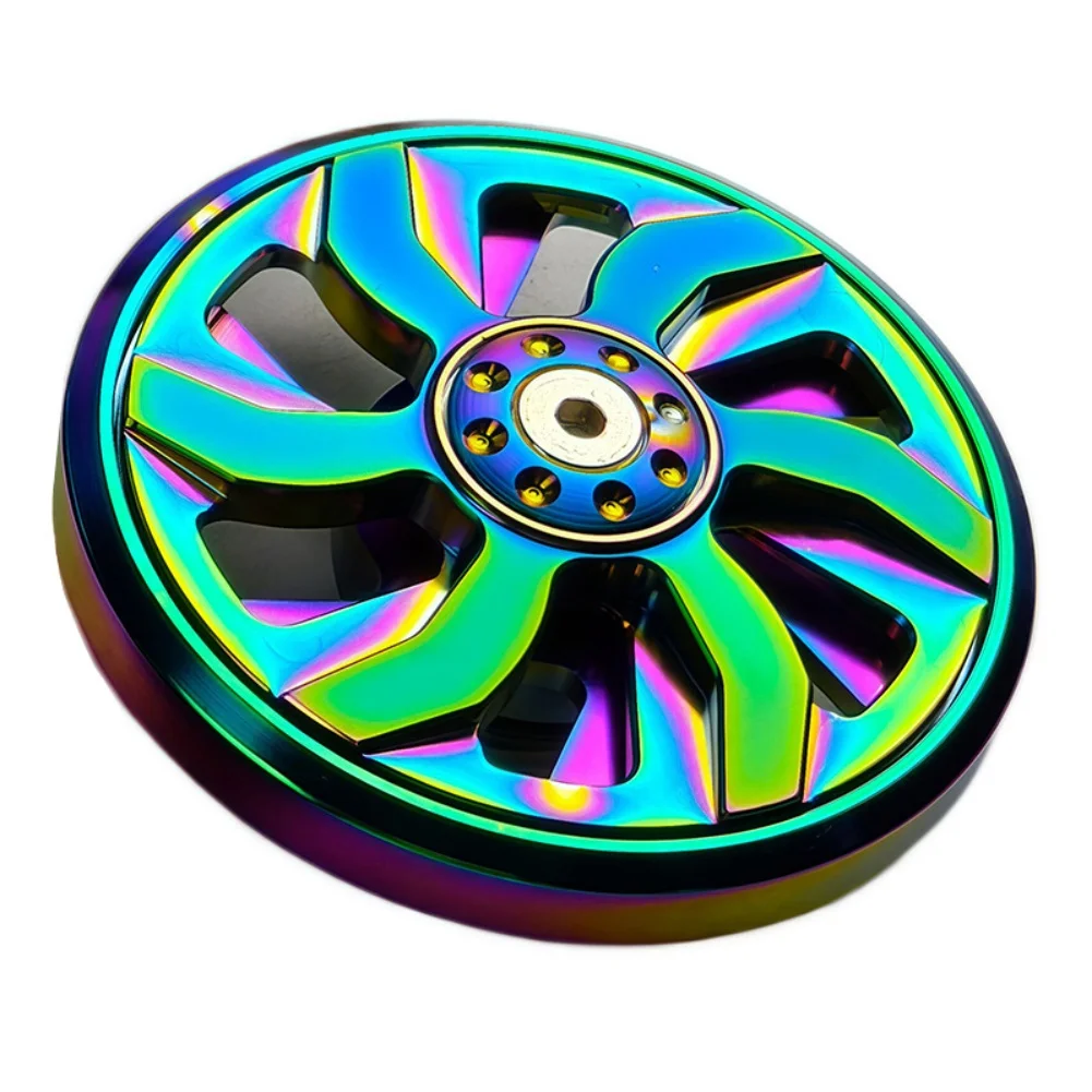 ملحق غطاء مروحة الدراجة النارية من سبائك الألومنيوم مع لمسة نهائية ملونة يعزز تبريد المحرك ويناسب معظم الدراجات النارية