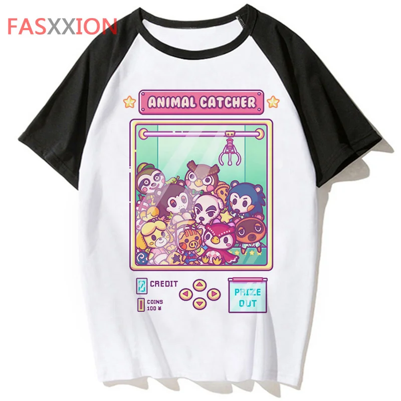 Animal Crossing New Horizons t shirt women y2k grunge print aesthetic vintage t shirt tshirt vintage