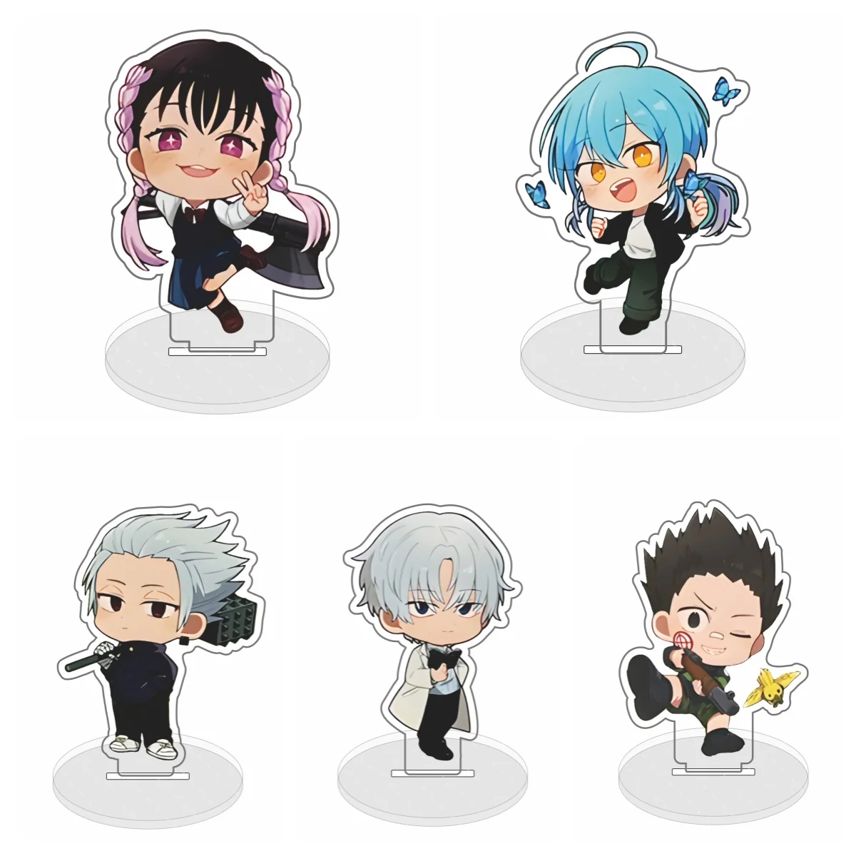 Anime Sakamoto Days Taro Sakamoto Shin Asakura Aoi Hana Acrylic Stand Figure Display Model Plate Desk Display Ornament as gifts