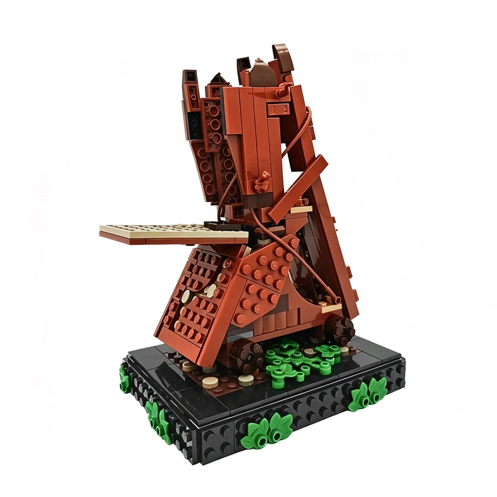 

New MOC Classic Movie Defense Scene Siege Tower Model Building Blocks DIY Modular Tech Assembly Toy Adult Collectible Gift Set