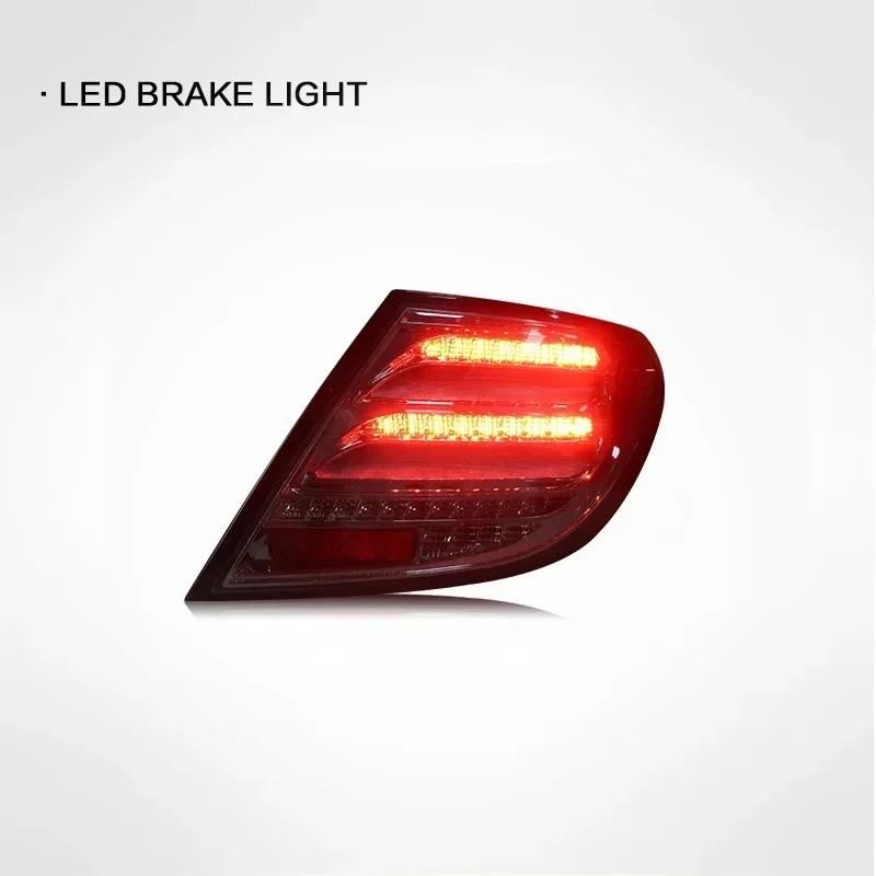 Picture 5: Tail Light LED for Mercedes-Benz W204 C180 C200 C260 C63 2007-2012 2013 2014 Driving Lamp Stop Brake Lights Turn Car Accessories