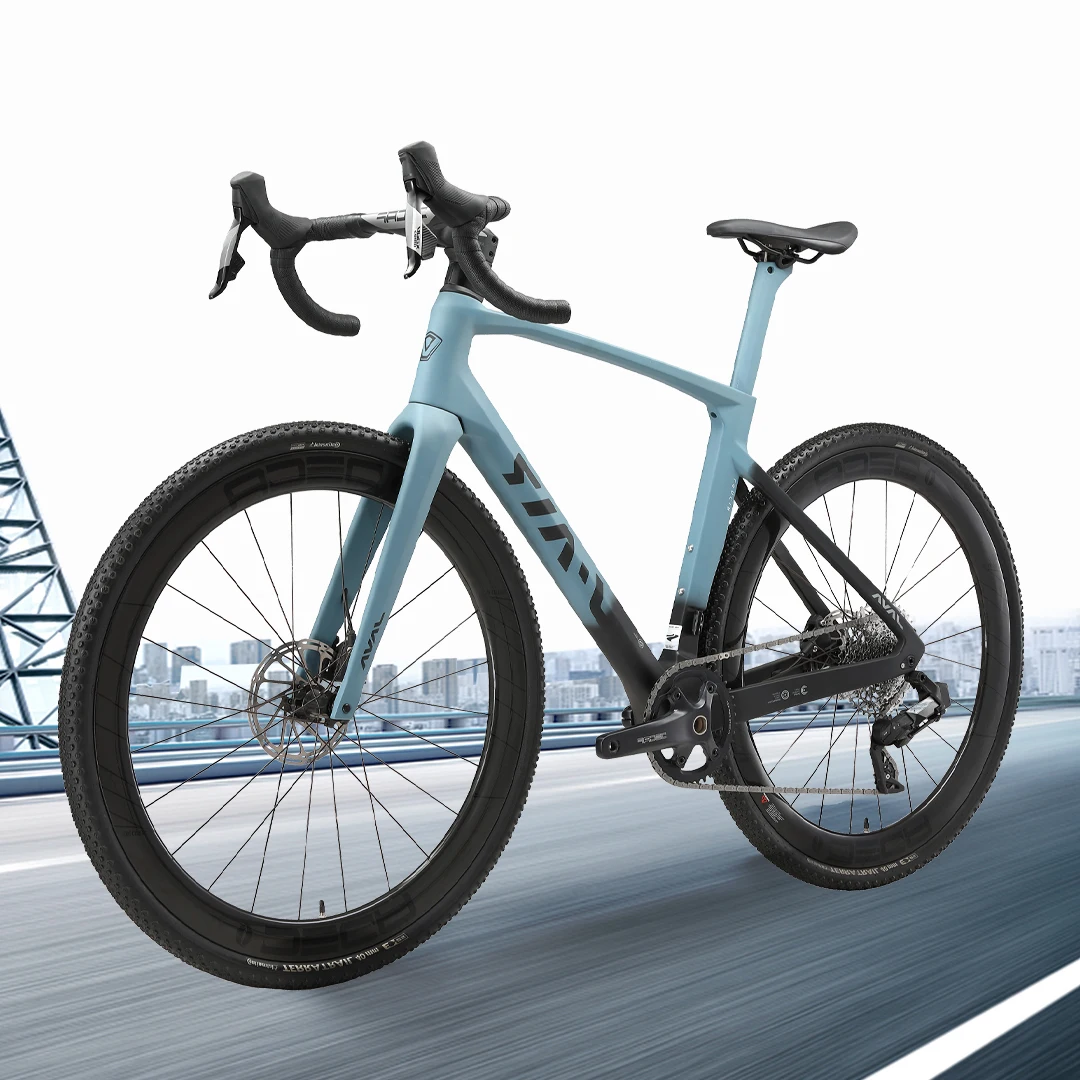 

JAVA LANCIA 24 Speed Racing Cycling Integrated Frame Light OEM Carbon Handle 700C Disc Brake Gravel Bike Carbon Fiber Bicycle