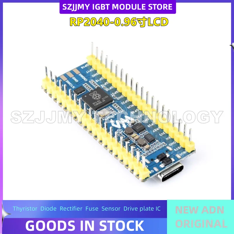 

RP2040 module 0.96-inch LCD 65K display screen compatible with PICO development board dual core processor NEW ORIGINAL IN STOCK