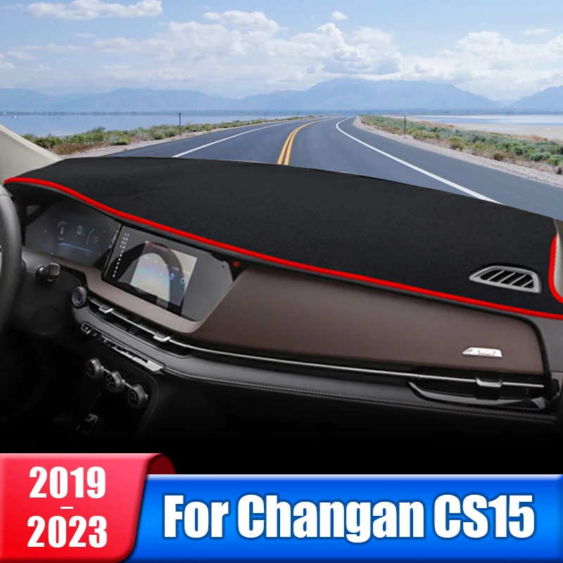 

Car Dashboard Cover For Changan CS15 2019 2020 2021 2022 2023 Instrument Desk Sun Shade Mat Non-slip Pad Accessories