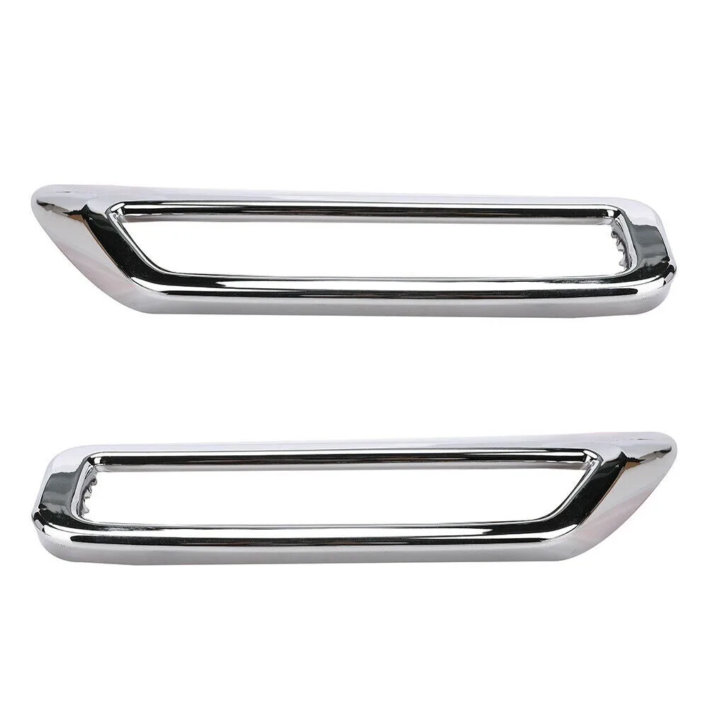 2 X Chrome Exhaust Frame Cover ABS for Peugeot 3008 5008 II CITROEN C5 A15 view 4