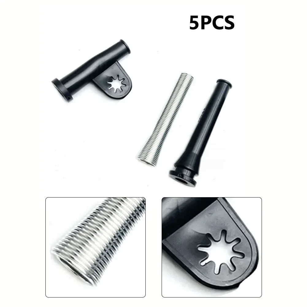 Rubber Wire Protector Power Cord Sleeve Wire Protector Power Cord Sleeve Silver Connection Protection Part New